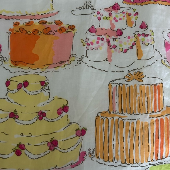 EUC Lilly Pulitzer Wyatt Dress Let Them Eat Cake size 0 - Picture 5 of 6